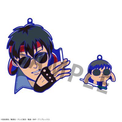 Gintama x Okawabukubu Colgantes Caucho Rubber Mascot Buddycolle Gintama Oshanti 7 cm Surtido (8)