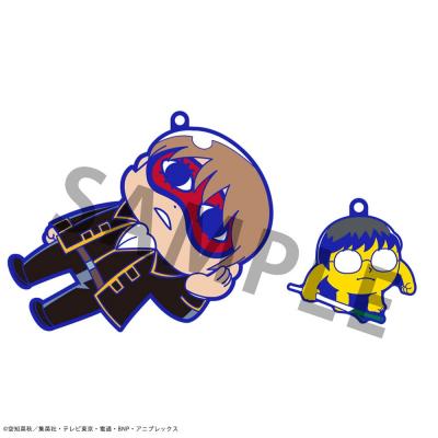 Gintama x Okawabukubu Colgantes Caucho Rubber Mascot Buddycolle Gintama Oshanti 7 cm Surtido (8)
