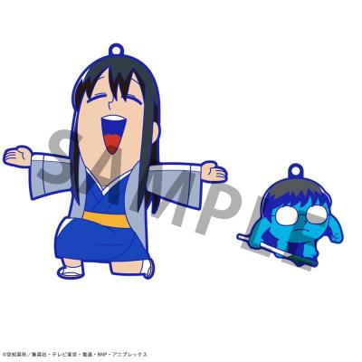Gintama x Okawabukubu Colgantes Caucho Rubber Mascot Buddycolle Gintama Oshanti 7 cm Surtido (8)