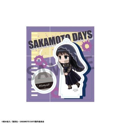 Sakamoto Days Figuras acrílico TokoToko 9 cm Expositor (8)