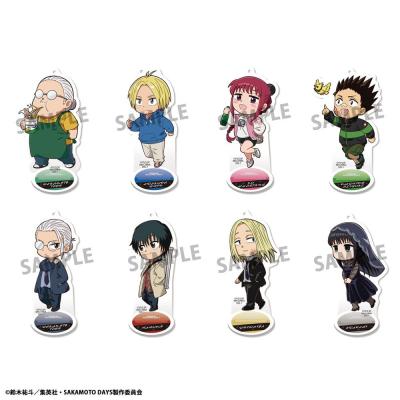 Sakamoto Days Figuras acrílico TokoToko 9 cm Expositor (8)