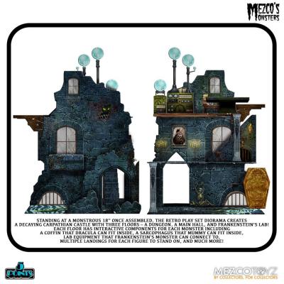 Mezco's Monsters Figuras 5 Points Tower of Fear Deluxe Box Set 9 cm