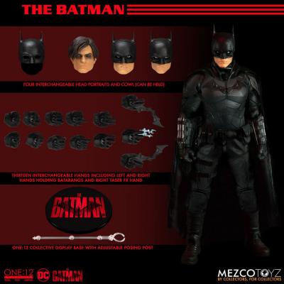 The Batman Figura 1/12 The Batman 17 cm