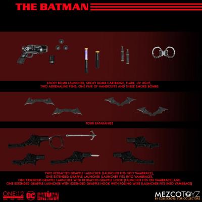 The Batman Figura 1/12 The Batman 17 cm