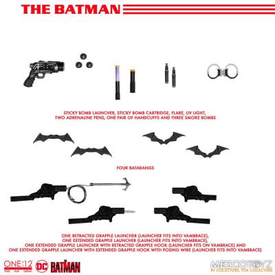 The Batman Figura 1/12 The Batman 17 cm