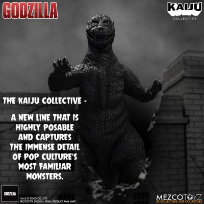 Godzilla (1954) Figura Kaiju Collective Godzilla - Black & White Edition 20 cm