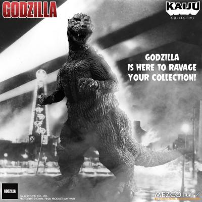 Godzilla (1954) Figura Kaiju Collective Godzilla - Black & White Edition 20 cm