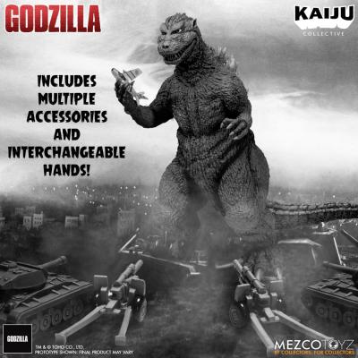 Godzilla (1954) Figura Kaiju Collective Godzilla - Black & White Edition 20 cm