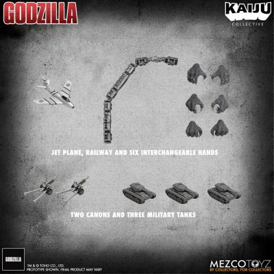 Godzilla (1954) Figura Kaiju Collective Godzilla - Black & White Edition 20 cm
