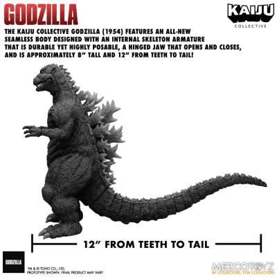 Godzilla (1954) Figura Kaiju Collective Godzilla - Black & White Edition 20 cm