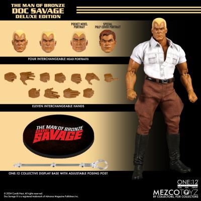 Doc Savage Figura 1/12 Doc Savage Deluxe Edition 18 cm