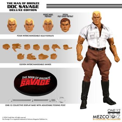 Doc Savage Figura 1/12 Doc Savage Deluxe Edition 18 cm