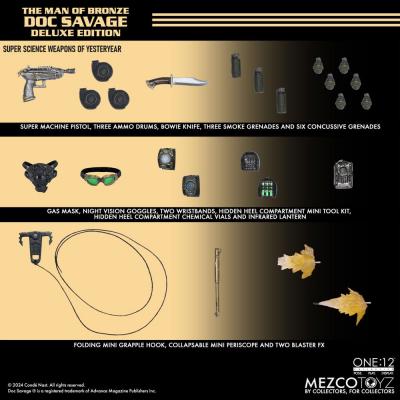 Doc Savage Figura 1/12 Doc Savage Deluxe Edition 18 cm