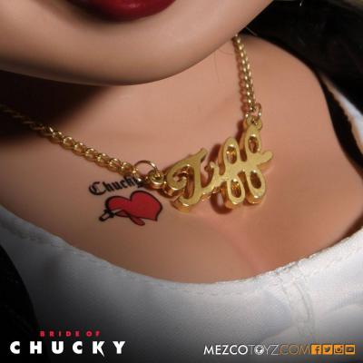 La novia de Chucky Muñeca Parlante Tiffany 38 cm