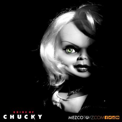 La novia de Chucky Muñeca Parlante Tiffany 38 cm