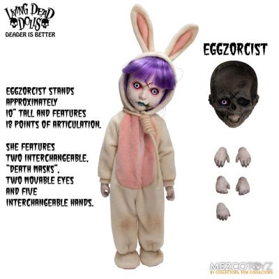 Living Dead Dolls Muñeco Eggzorcist 25 cm