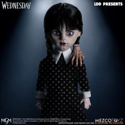 Wednesday Living Dead Dolls Muñeco Wednesday Addams 25 cm