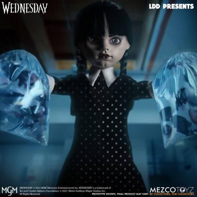 Wednesday Living Dead Dolls Muñeco Wednesday Addams 25 cm