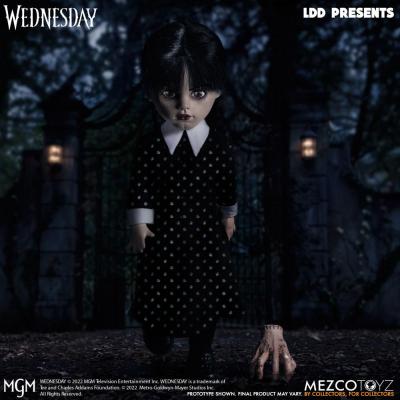 Wednesday Living Dead Dolls Muñeco Wednesday Addams 25 cm