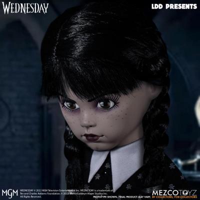 Wednesday Living Dead Dolls Muñeco Wednesday Addams 25 cm