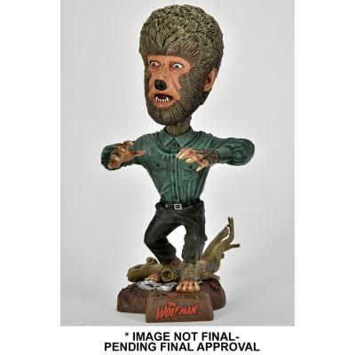 Universal Monsters Cabezón Head Knocker Wolf Man 20 cm