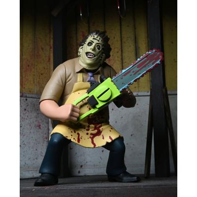 Texas Chainsaw Massacre Toony Terrors Figura 50th Anniversary Leatherface (Bloody) 15 cm