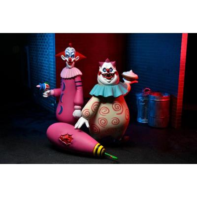 Killer Klowns from Outer Space Pack de 2 Figuras Toony Terrors Slim & Chubby 15 cm