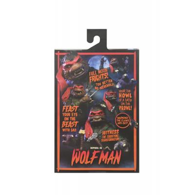 Universal Monsters x Teenage Mutant Ninja Turtles Figura Ultimate Raphael as The Wolfman 18 cm