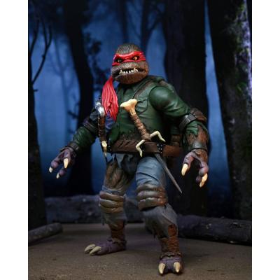 Universal Monsters x Teenage Mutant Ninja Turtles Figura Ultimate Raphael as The Wolfman 18 cm