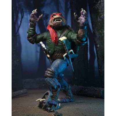 Universal Monsters x Teenage Mutant Ninja Turtles Figura Ultimate Raphael as The Wolfman 18 cm