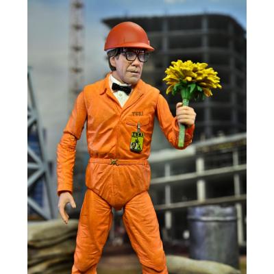 TMNT II: The Secret of the Ooze 2-Pack Figuras Lab Coat Professor Perry and Hazmat Suit Professor Perry 18 cm