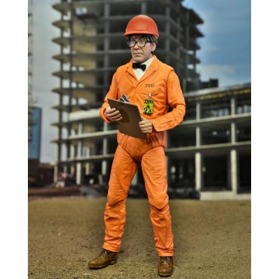 TMNT II: The Secret of the Ooze 2-Pack Figuras Lab Coat Professor Perry and Hazmat Suit Professor Perry 18 cm