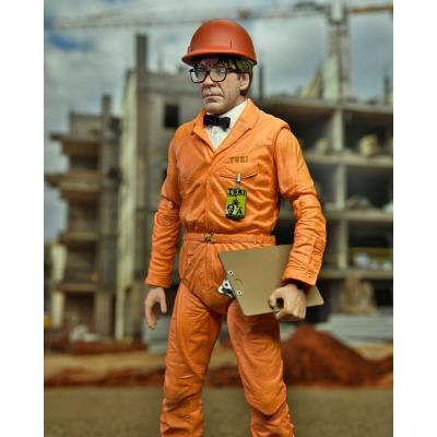TMNT II: The Secret of the Ooze 2-Pack Figuras Lab Coat Professor Perry and Hazmat Suit Professor Perry 18 cm