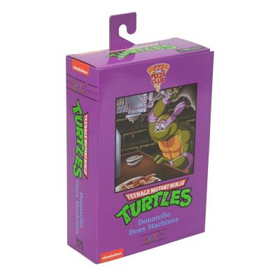 Tortugas Ninja (Cartoon) Figura Ultimate Donatello VHS 18 cm