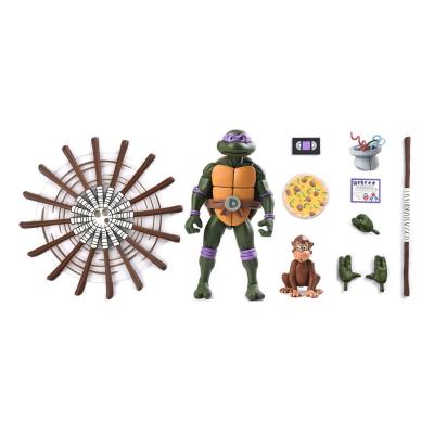 Tortugas Ninja (Cartoon) Figura Ultimate Donatello VHS 18 cm