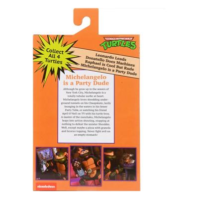 Tortugas Ninja (Cartoon) Figura Ultimate Michelangelo VHS 18 cm