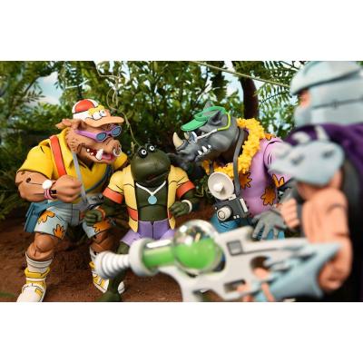 Tortugas Ninja (Cartoon 1980) Pack de 2 Figuras Vacation Bebop and Rocksteady 18 cm