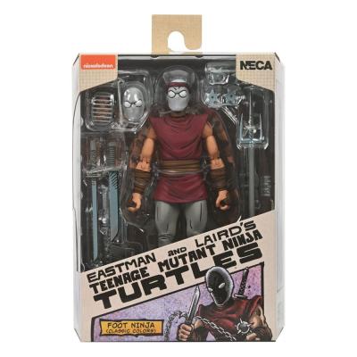 Tortugas Ninja (Mirage Comics) Figura Foot Ninja Classic Colors 18 cm