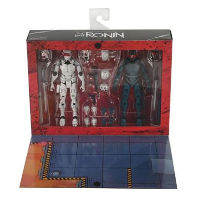 Tortugas Ninja (The Last Ronin) Pack de 2 Figuras Synja Robots 18 cm