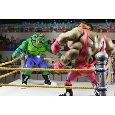 Tortugas Ninja (Archie Comics) Figura Stump Wrestling Leatherhead 18 cm