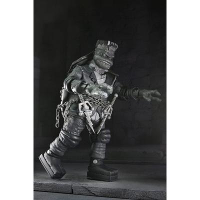 Universal Monsters x Teenage Mutant Ninja Turtles pack de 4 Figuras Turtles Black & White 18 cm