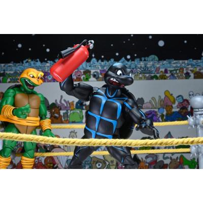 Tortugas Ninja (Archie Comics) Figuras Paquete de 4 Stump Wrestling Turtles 18 cm