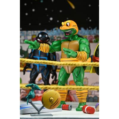 Tortugas Ninja (Archie Comics) Figuras Paquete de 4 Stump Wrestling Turtles 18 cm