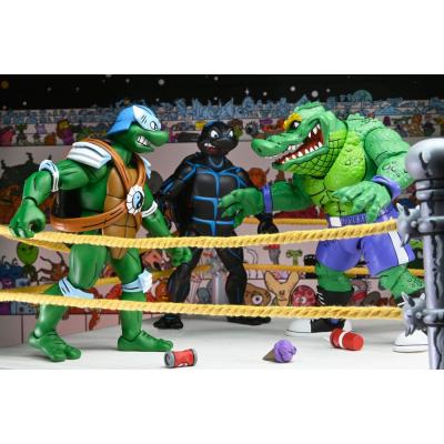 Tortugas Ninja (Archie Comics) Figuras Paquete de 4 Stump Wrestling Turtles 18 cm