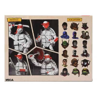 Tortugas Ninja (Mirage Comics) Pack de 2 Figuras Black and White First Turtles 18 cm