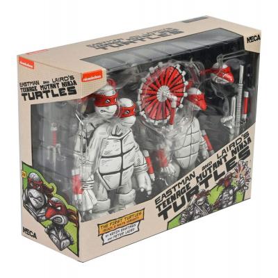 Tortugas Ninja (Mirage Comics) Pack de 2 Figuras Black and White First Turtles 18 cm
