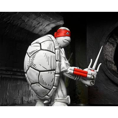 Tortugas Ninja (Mirage Comics) Pack de 2 Figuras Black and White First Turtles 18 cm