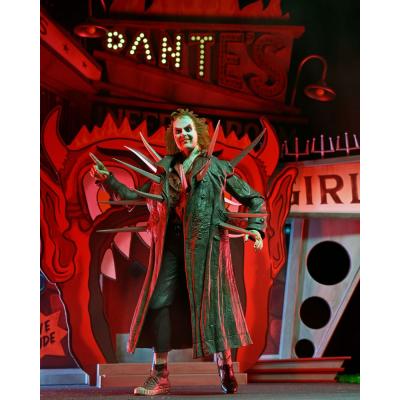 Beetlejuice (1988) Diorama Trenchcoat with Spikes Inferno Room Deluxe Set