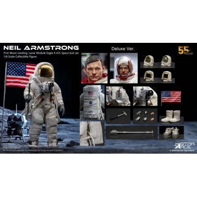 Neil Armstrong Figura 1/6 Neil Armstrong Deluxe Version 30 cm