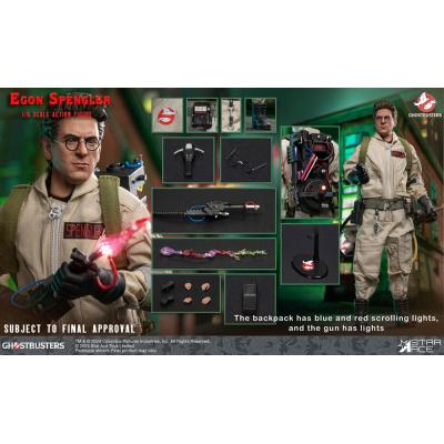 Ghostbusters (1984) Figura 1/6 Winston Egon Spengler 30 cm